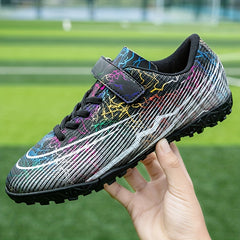 Adult Turf Football Boots Hook Loop Anti-slip TF Soccer Cleats