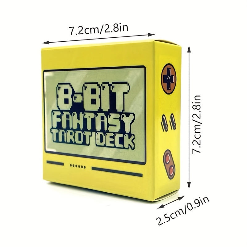 8 Bit Fantasy Tarot Card 79 Fortune Telling Game Divination Cards