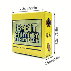 8 Bit Fantasy Tarot Card 79 Fortune Telling Game Divination Cards