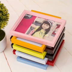 Newborn Boys Girls Plastic Photo Frame Desk Ornament