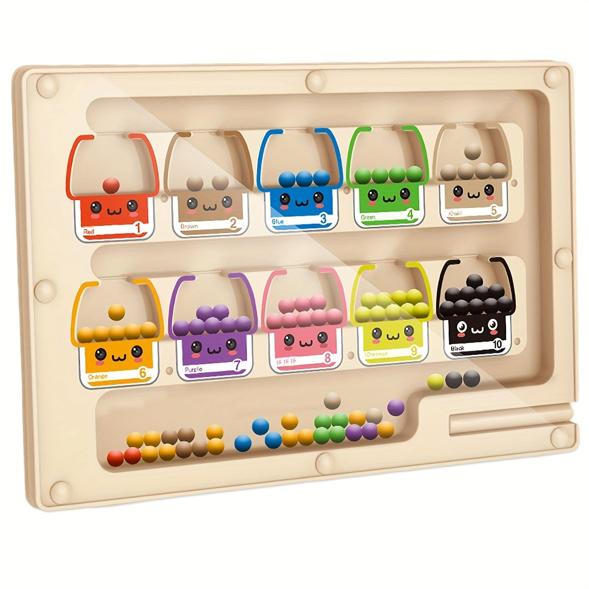 Nuro Wooden Puzzle Maze Toy for Hand Eye Coordination 3+