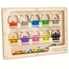 Nuro Wooden Puzzle Maze Toy for Hand Eye Coordination 3+