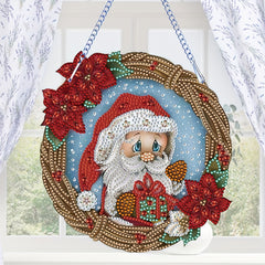 Santa Claus Special Shape Diamond Painting Kit Beginner DIY 5D