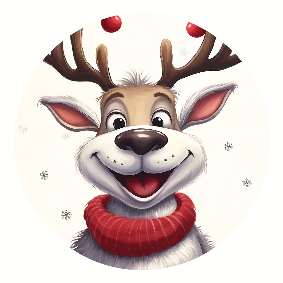 Christmas Deer Car & Windows Stickers Set