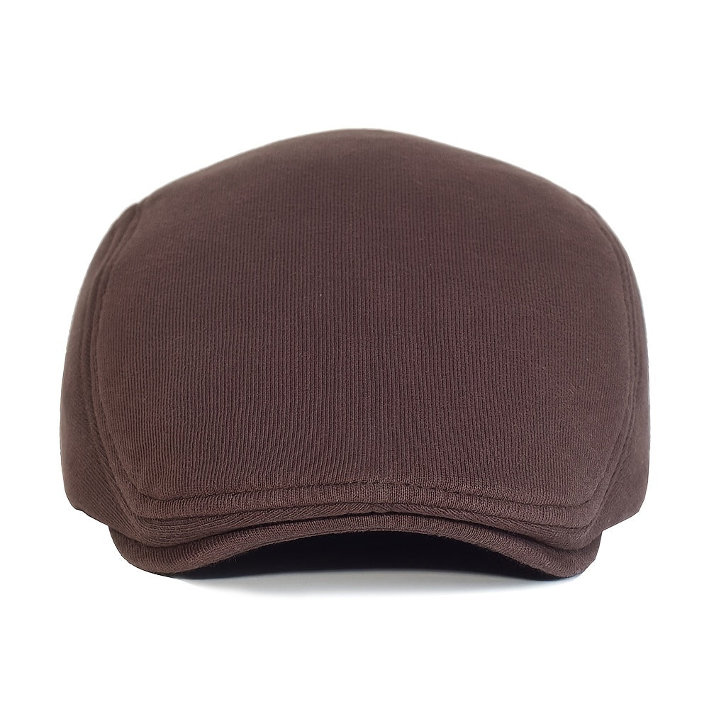 Men's Soft Casual Beret Hat