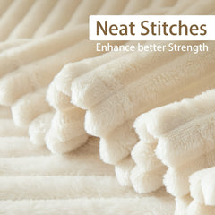 Large Plush Yoga Mat Towel Non-slip Solid Fitness Pilates Blanket