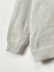 Dandelion & Bird V-Neck Pullover Sweater Women's Clothing