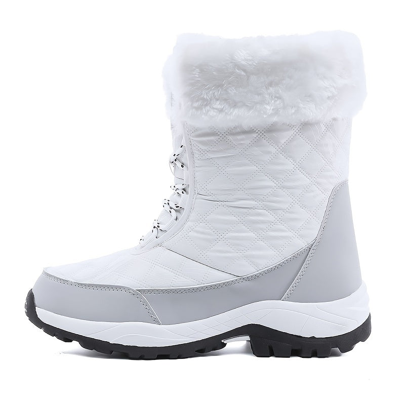 Women's Snow Boots Warm High Top Hiking Boots