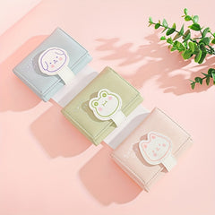 Cartoon Animal Wallet Small Card Holder Coin Purse for Girls