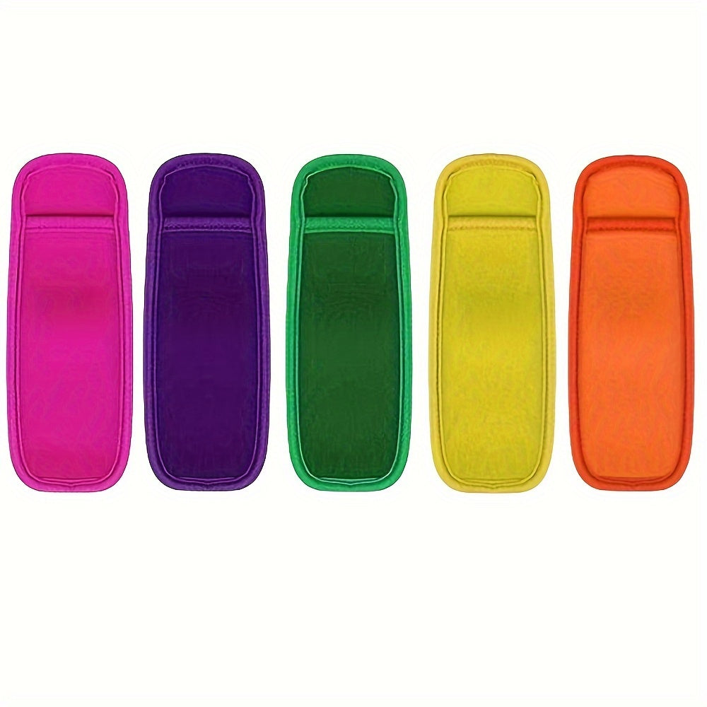 10 Reusable Popsicle Bags Colorful Ice Pop Sleeves for Outdoor Camping