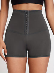 High Waist Buckles Shorts Slim Versatile Casual