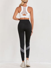 High Waist Tummy Control Fitness Pants Quick Dry Running Yoga Hip Lifting Sports