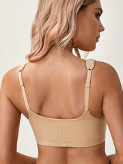 Front Buckle Wireless Push Up Bra Breathable & Comfy