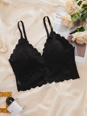 3pcs Lace Wireless Push Up Bras Women's Lingerie