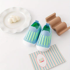 Baby Toddler Kids Striped Sock Shoes Non Slip Lightweight