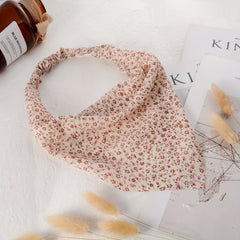 Women's Bandana Retro Floral Print Hair Scarf