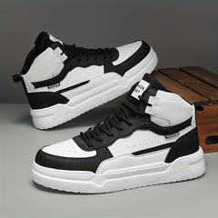 Men's High Top Skate Shoes Non Slip Soft Sole Sneakers