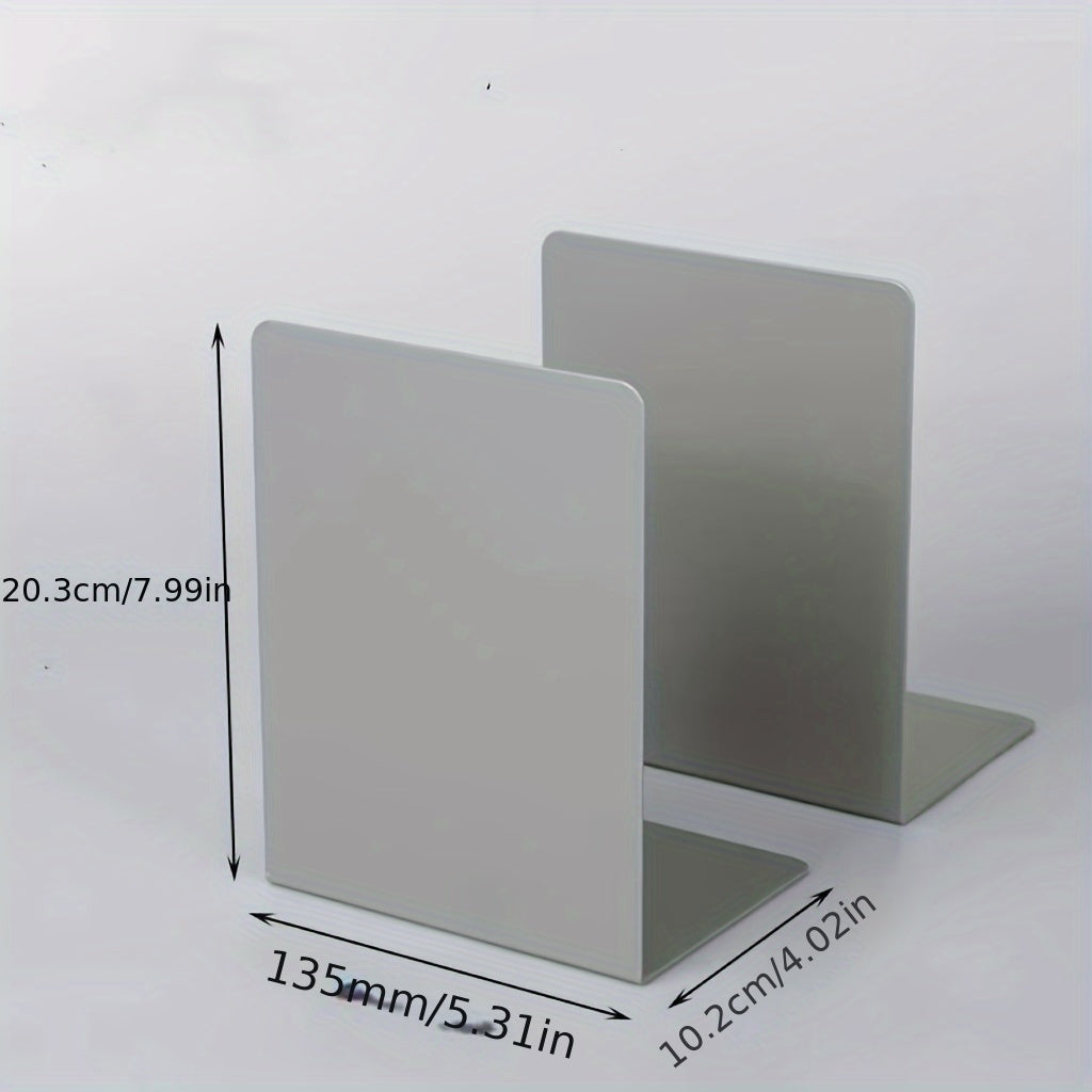 Metal Bookshelf Minimalist Large Book Clip Book Support Book Stop Student Use