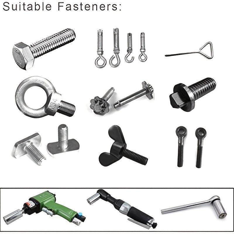 Universal Socket Sleeve Wrench Repair Tools 7 19mm Hex Shank Adapter Ratch