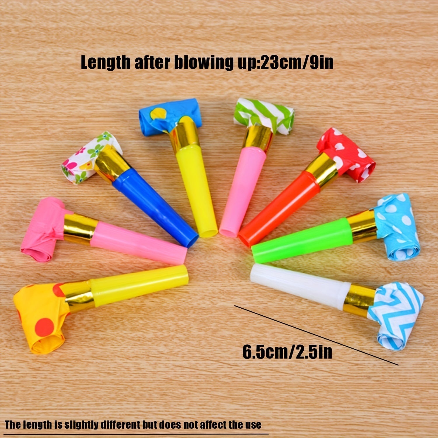 Funny Party Blower Noisemakers Whistles Blowouts