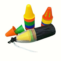 25pcs Windproof Road Barrier Flexibility Training Pile with Hole