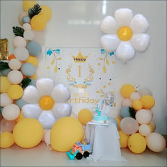 5pcs Daisy Sunflower Balloons Party Wedding Decoration
