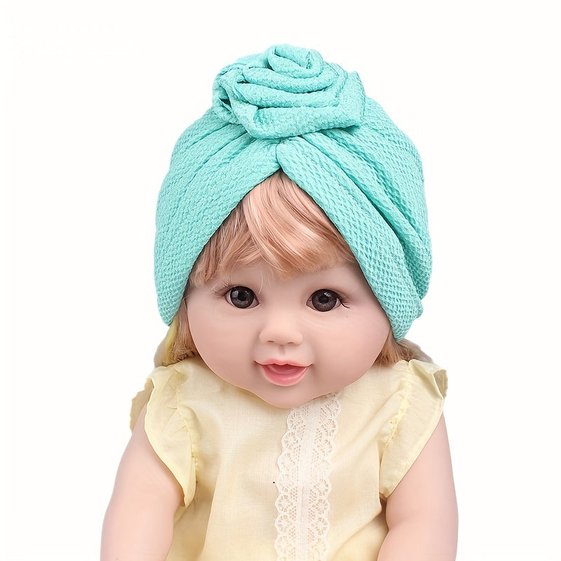 Soft Breathable Sleep Cap for Curly Hair - Adjustable Bath Cap for Girls