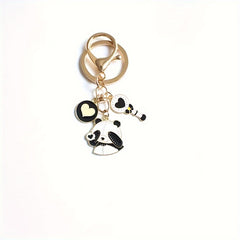 1pc Panda Pendant Animals Panda Keyring Handbag Accessories Bag Accessories