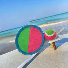 Toss And Catch Game Set Paddles Balls Outdoor Interactive Game Christmas Gift