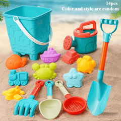 Kids Beach Toy Set - Sand Digging Tools Shovel Bucket - Summer Gift