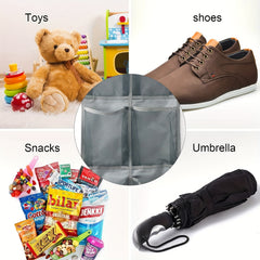 Wall Mounted Shoe Bag for 6 Pairs of Sports Shoes