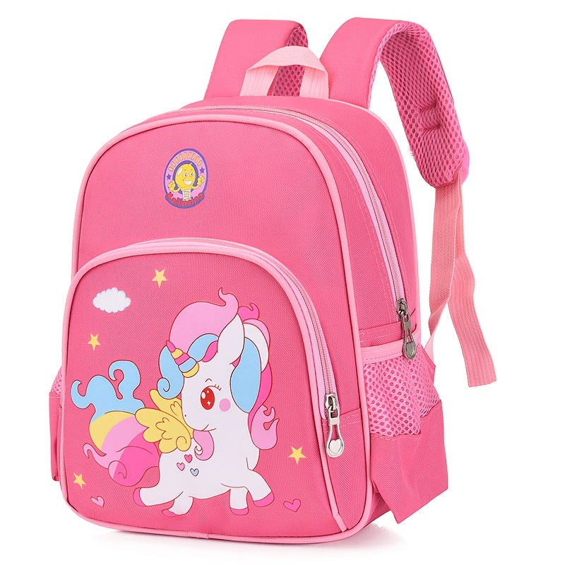Kids Cartoon Rabbit Kindergarten Backpack - Lightweight and Durable