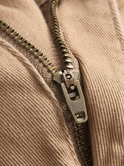 Khaki Skinny Jeans Men's Casual Wear