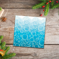 Circle Air Bubbles Rubber Stamps for Card Making and Journaling