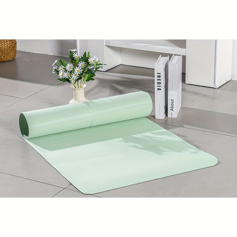 Foldable Ultra-thin Yoga Mat 72x24x0.1in TPE Material