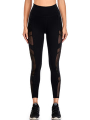 Sports Leggings Wide Waistband Butt Lifting Yoga Pants