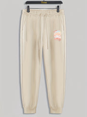 Colorful Clouds Men's Drawstring Sweatpants Loose Casual Trousers