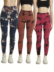 Tie Dye Yoga Pants High Stretch Leggings Women's Activewear