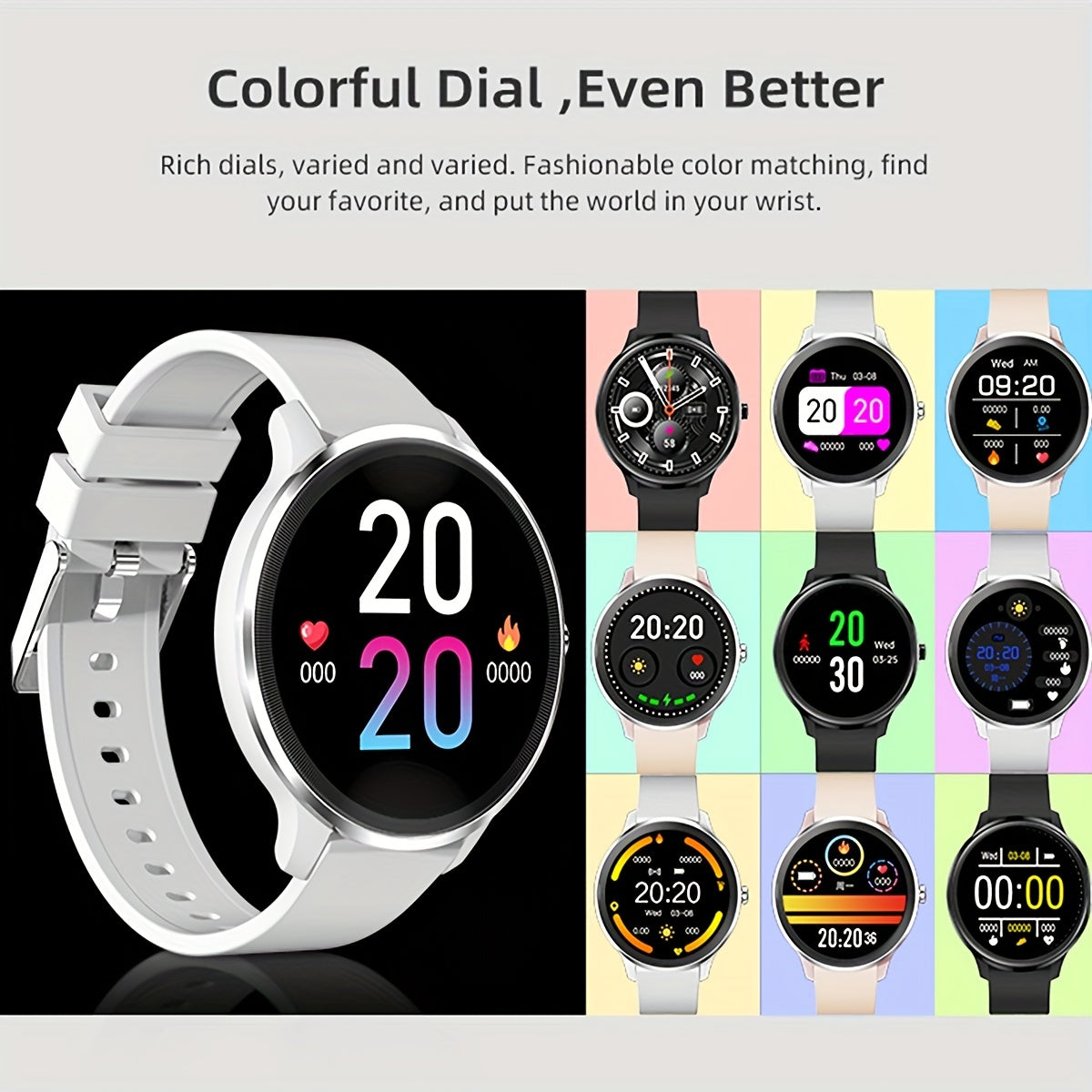 Kids Smart Watch Message Reminder Health Monitor