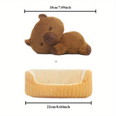 2pcs Kabbalah Dog Cat Fox Plush Toy Set Stuffed Animals Girls Birthday Present