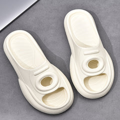 Men's Funny Slides Casual Non Slip Slippers Open Toe Shoes Indoor Outdoor