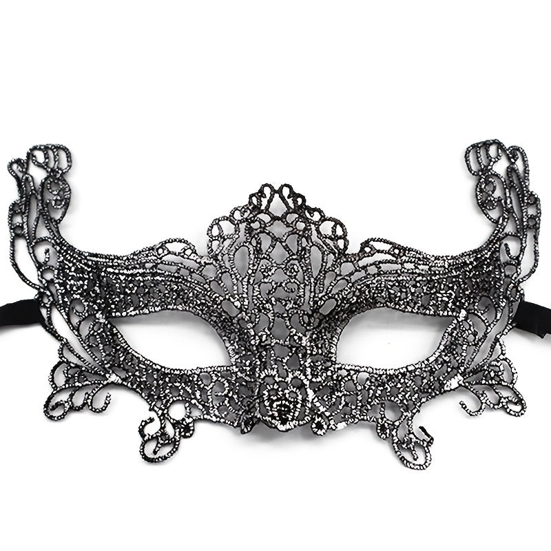 Fox Shaped Lace Masquerade Mask for Adults Costume Theme Party