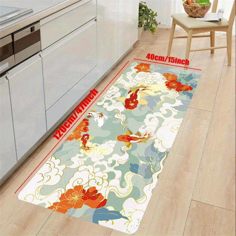 Soft Quick Dry Area Rug Anti Fatigue Kitchen Rug Waterproof Non Slip Runner Rug