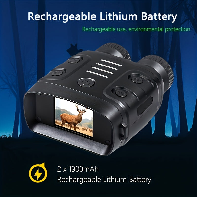 Night Vision Binoculars 1080P 5X Zoom Long Distance Infrared Obs