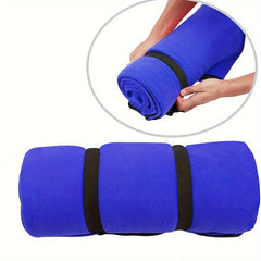 Portable Fleece Camping Blanket for Outdoor Use