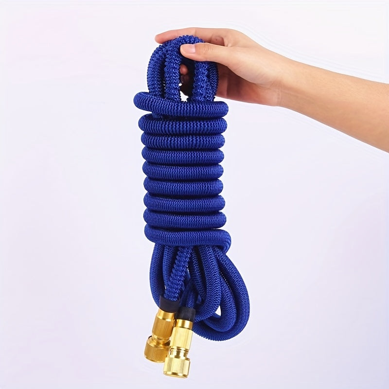 Retractable Garden Hose Water Gun Bottle