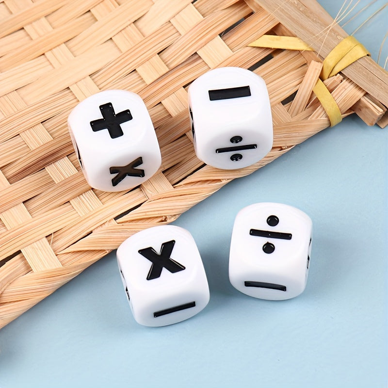 Arithmetical Dice Set for Table Board Game