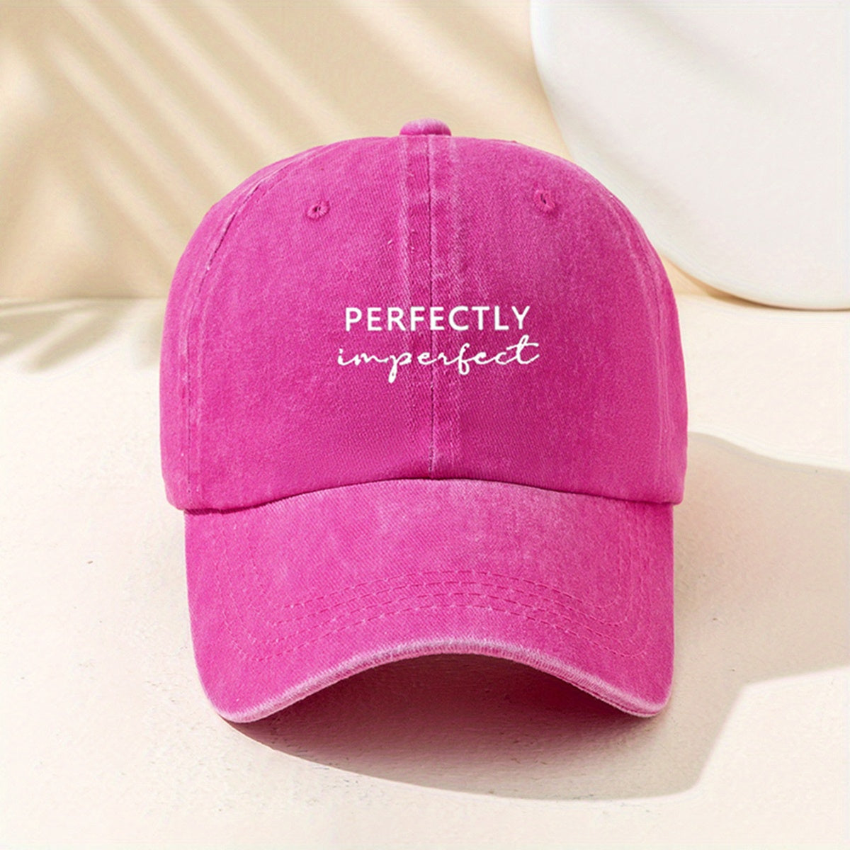 Washed Distressed Baseball Cap Unisex Sun Hat