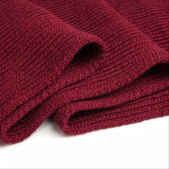 Winter Warm Solid Scarf for Men and Women