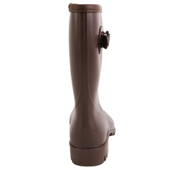 PVC Buckle Decor Non Slip Rain Boots Waterproof Lightweight